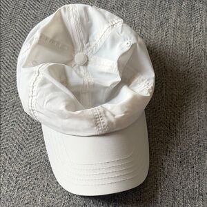 Stetson White Nylon Hat one size